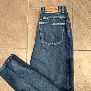 Coca Cola High Rise Blue Jeans
